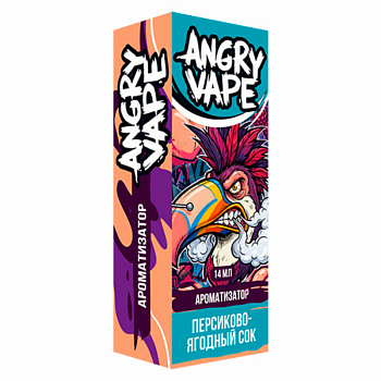 Ароматизатор Angry Vape "Персиково-ягодный сок" 14мл (на 30мл)