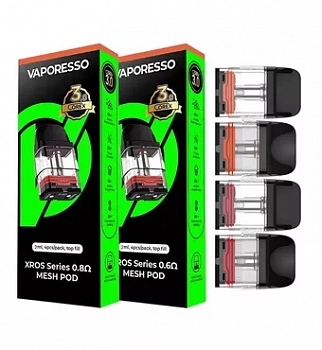Картридж Vaporesso XROS COREX 3 0.6ohm Top Filling 2мл 1шт/4уп