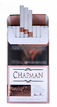 Сигареты с фильтром CHAPMAN (Чапман) Rose SSL