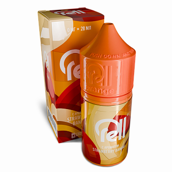 Жидкость для ЭСДН RELL ORANGE "Клубника Банан" 28мл 0мг.