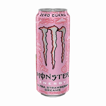 Напиток MONSTER ENERGY ULTRA STRAWBERRY DREAMS 0.5л