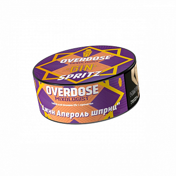 Табак Overdose, 25гр "Gin Spritz / Джин Апероль шприц"