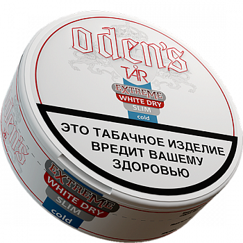 Жевательный табак Odens TAR Slim "COLD DRY" 13гр