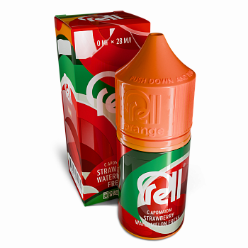 Жидкость для ЭСДН RELL ORANGE "Клубнично-Арбузный Фреш" 28мл 0мг.